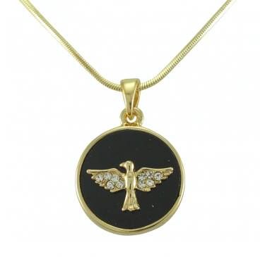 COLAR DE METAL COM STRASS!!!